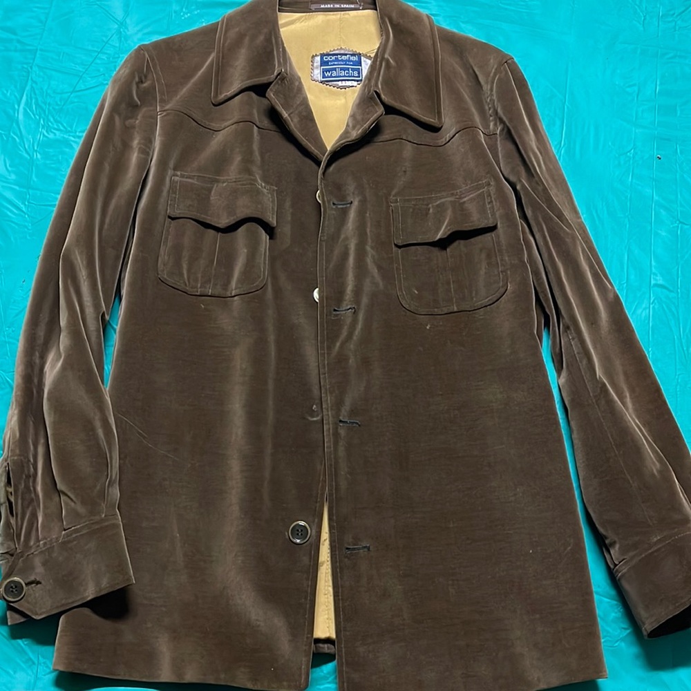Cortefiel Velvet Suit